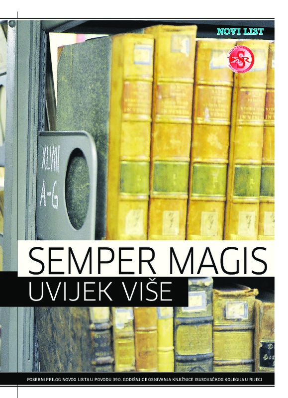 Semper Magis (prilog iz Novog lista)